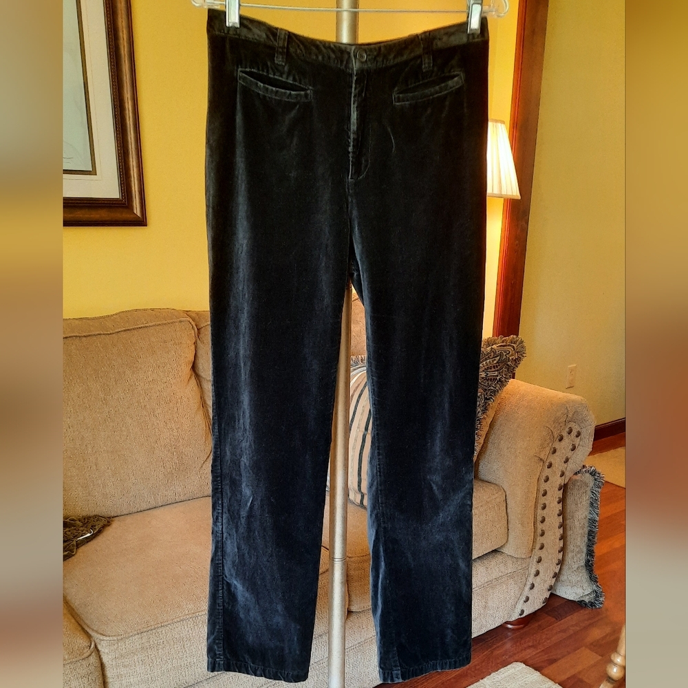 Old Navy Black (Velvet Feel) Pants